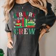 Library Crew Book Lovers Reader Teacher Librarian Christmas Women's Comfort Colors T-Shirt Pepper Library Crew Book Lovers Reader Teacher Librarian Christmas Women's Comfort Colors T-Shirt Pepper
