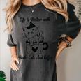 Life Is Better With Books Cats And Coffee Shirt Women's Comfort Colors T-Shirt Pepper