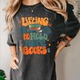 Lifting To Hold More Books Weightlifting Workout Bookish Women's Comfort Colors T-Shirt Pepper