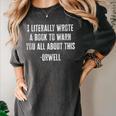 I Literally Wrote A Book To Warn You All About This Women's Comfort Colors T-Shirt Pepper