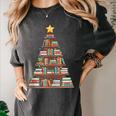 Literary Book Tree Bookish Shelf Art For Avid Readers Women's Comfort Colors T-Shirt Pepper Literary Book Tree Bookish Shelf Art For Avid Readers Women's Comfort Colors T-Shirt Pepper