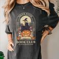 Literary Salem Witch Book Club All Witches Welcome Women's Comfort Colors T-Shirt Pepper