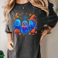 Little Ghost Coffee Tee Spooky Season Ghost Reading Book Women's Comfort Colors T-Shirt Pepper Little Ghost Coffee Tee Spooky Season Ghost Reading Book Women's Comfort Colors T-Shirt Pepper