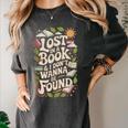 LOST IN A BOOK And I DONT WANNA BE FOUND Women's Comfort Colors T-Shirt Pepper