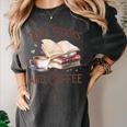 Love Books And Coffee Books Reading Coffee Drinking Women's Comfort Colors T-Shirt Pepper Love Books And Coffee Books Reading Coffee Drinking Women's Comfort Colors T-Shirt Pepper
