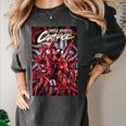 Marvel Spider-Man Eddie Brock Carnage Comic Book Cover Women's Comfort Colors T-Shirt Pepper Marvel Spider-Man Eddie Brock Carnage Comic Book Cover Women's Comfort Colors T-Shirt Pepper