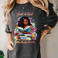 Melanin Book Month Honoring Past Inspiring Pride Women's Comfort Colors T-Shirt Pepper