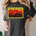 Millions Of Cats Book Cover Women's Comfort Colors T-Shirt Pepper Millions Of Cats Book Cover Women's Comfort Colors T-Shirt Pepper