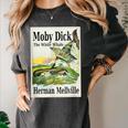 Moby Dick Book Cover Illustration Women's Comfort Colors T-Shirt Pepper