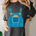 Mouse Halloween Costume Book Cookie Teacher Student Women's Comfort Colors T-Shirt Pepper