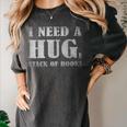 I Need a Huge Stack Of Books Book Lover Reading Quote Women's Comfort Colors T-Shirt Pepper