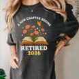 A New Chapter Begins Retired 2026 Floral Book Butterfly Tee Women's Comfort Colors T-Shirt Pepper A New Chapter Begins Retired 2026 Floral Book Butterfly Tee Women's Comfort Colors T-Shirt Pepper