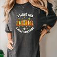 I Have No Shelf Control Book Lover Playful Bookworm Women's Comfort Colors T-Shirt Pepper I Have No Shelf Control Book Lover Playful Bookworm Women's Comfort Colors T-Shirt Pepper