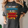 It Is Not Hoarding If It's Comic Books Collector Tee Premium Tri-Blend Women's Comfort Colors T-Shirt Pepper