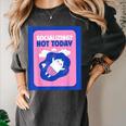 Not Today Cool Fun Cute Introvert Cat Character Women's Comfort Colors T-Shirt Pepper Not Today Cool Fun Cute Introvert Cat Character Women's Comfort Colors T-Shirt Pepper