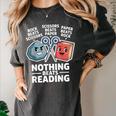 Nothing Beats Reading Rock Paper Scissors Book Lover Women's Comfort Colors T-Shirt Pepper Nothing Beats Reading Rock Paper Scissors Book Lover Women's Comfort Colors T-Shirt Pepper