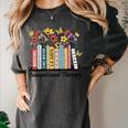 Occupational Therapy Wildflower Book OT Therapist Assistant Women's Comfort Colors T-Shirt Pepper Occupational Therapy Wildflower Book OT Therapist Assistant Women's Comfort Colors T-Shirt Pepper