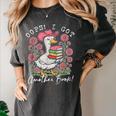 Oops I Got Another Book Goose Reading Humor Women's Comfort Colors T-Shirt Pepper
