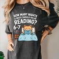 Orange Cat Reading Book 67 Six Seven Meme Women's Comfort Colors T-Shirt Pepper