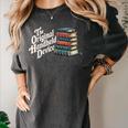 The Original Handheld Device Book Fair Book Lover Women's Comfort Colors T-Shirt Pepper The Original Handheld Device Book Fair Book Lover Women's Comfort Colors T-Shirt Pepper