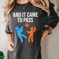 And It Came To Pass Book Of Mormon LDS Missionary Women's Comfort Colors T-Shirt Pepper