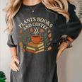 Plants Books And Coffee Nature Leaves Reading Book Lover Premium Tri-Blend Women's Comfort Colors T-Shirt Pepper Plants Books And Coffee Nature Leaves Reading Book Lover Premium Tri-Blend Women's Comfort Colors T-Shirt Pepper