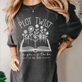 Plot Twist I'm Going To Be A Big Sister Literary Book Kids Women's Comfort Colors T-Shirt Pepper Plot Twist I'm Going To Be A Big Sister Literary Book Kids Women's Comfort Colors T-Shirt Pepper
