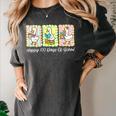 Preppy 100 Days Of School Goose Coffee Books Teacher Life Women's Comfort Colors T-Shirt Pepper Preppy 100 Days Of School Goose Coffee Books Teacher Life Women's Comfort Colors T-Shirt Pepper