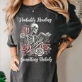 Probably Reading Something Unholy Book Lovers Women's Comfort Colors T-Shirt Pepper Probably Reading Something Unholy Book Lovers Women's Comfort Colors T-Shirt Pepper