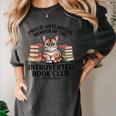 Proud Introverted Book Club Anti Social Reader Pet Cat Women's Comfort Colors T-Shirt Pepper Proud Introverted Book Club Anti Social Reader Pet Cat Women's Comfort Colors T-Shirt Pepper