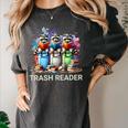 Racoons Trash Reader Book Lover Romantic Novels Premium Women's Comfort Colors T-Shirt Pepper
