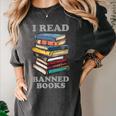I Read Banned Books Bookworm Women's Comfort Colors T-Shirt Pepper