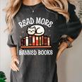 Read More Banned Books Reader Cat Lover Librarian Freedom Women's Comfort Colors T-Shirt Pepper