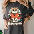 I Read Banned Books Shirt Cat Lover Bookworm Reader Men Women Kids Women's Comfort Colors T-Shirt Pepper I Read Banned Books Shirt Cat Lover Bookworm Reader Men Women Kids Women's Comfort Colors T-Shirt Pepper