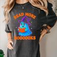 Read More Books Halloween Book Cute Ghost Reading Teaching Women's Comfort Colors T-Shirt Pepper Read More Books Halloween Book Cute Ghost Reading Teaching Women's Comfort Colors T-Shirt Pepper