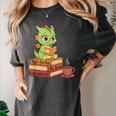 Read Books Be Kind Stay Weird Reading Bookworm Reader Women's Comfort Colors T-Shirt Pepper