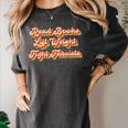 Read Books Lift Weights Fight Fascists Retro Reading Women's Comfort Colors T-Shirt Pepper Read Books Lift Weights Fight Fascists Retro Reading Women's Comfort Colors T-Shirt Pepper