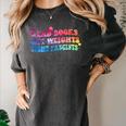 Read Books Lift Weights Fight Fascists Tie Dye Men Women Women's Comfort Colors T-Shirt Pepper