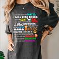 Read My Shirt Day For Kids Boy Girls i Will Read Book Women's Comfort Colors T-Shirt Pepper Read My Shirt Day For Kids Boy Girls i Will Read Book Women's Comfort Colors T-Shirt Pepper