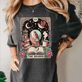 The Reader Tarot Card Shirt Bird Book Lover Bookworm Women's Comfort Colors T-Shirt Pepper The Reader Tarot Card Shirt Bird Book Lover Bookworm Women's Comfort Colors T-Shirt Pepper