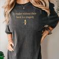A Reader Without Their Book Is Tragedy Book Reading Women's Comfort Colors T-Shirt Pepper A Reader Without Their Book Is Tragedy Book Reading Women's Comfort Colors T-Shirt Pepper