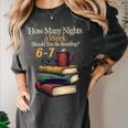 Reading 6 7 Nights Meme English Teacher Bookworm Books Women's Comfort Colors T-Shirt Pepper Reading 6 7 Nights Meme English Teacher Bookworm Books Women's Comfort Colors T-Shirt Pepper
