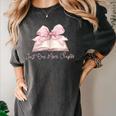 Reading Books Mom Mothers Day Coquette Pink Bow Book Lovers Women's Comfort Colors T-Shirt Pepper Reading Books Mom Mothers Day Coquette Pink Bow Book Lovers Women's Comfort Colors T-Shirt Pepper
