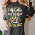Reading You Can't Buy Happiness But You Can Buy More Books Women's Comfort Colors T-Shirt Pepper Reading You Can't Buy Happiness But You Can Buy More Books Women's Comfort Colors T-Shirt Pepper
