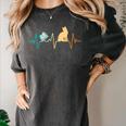 Reading Cat Heartbeat Book & Cat Lover Women's Comfort Colors T-Shirt Pepper Reading Cat Heartbeat Book & Cat Lover Women's Comfort Colors T-Shirt Pepper