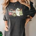 Reading All The Way Christmas Book Lover For Women And Teens Women's Comfort Colors T-Shirt Pepper Reading All The Way Christmas Book Lover For Women And Teens Women's Comfort Colors T-Shirt Pepper