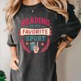 Reading Is My Favorite Sport Book Lover Keepsake For Women Women's Comfort Colors T-Shirt Pepper Reading Is My Favorite Sport Book Lover Keepsake For Women Women's Comfort Colors T-Shirt Pepper