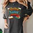 Reading Is My Favorite Sport Book Lover Women's Comfort Colors T-Shirt Pepper Reading Is My Favorite Sport Book Lover Women's Comfort Colors T-Shirt Pepper