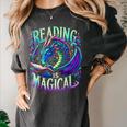 Reading Is Magical Dragon Tee Perfect For Book Lovers Kids Women's Comfort Colors T-Shirt Pepper