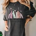 Reading There Is No Such Thing As Too Many Books Librarian Women's Comfort Colors T-Shirt Pepper